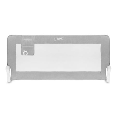 Bariera de siguranta rabatabila pentru pat Lexi XL Plus, Grey, Momi 736400