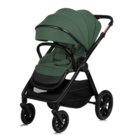 Carucior 3 in 1 pana la 22 Kg Layla, Verde, Lionelo 736470
