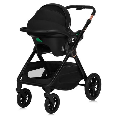 Carucior 3 in 1 pana la 22 Kg Layla, Verde, Lionelo 736482