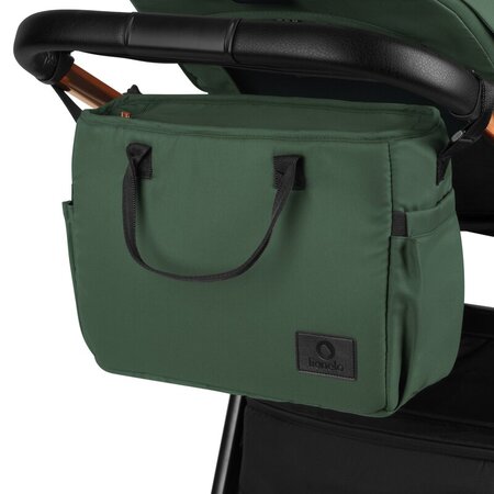 Carucior 3 in 1 pana la 22 Kg Layla, Verde, Lionelo 736488