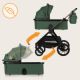 Carucior 3 in 1 pana la 22 Kg Layla, Verde, Lionelo 736497