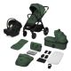 Carucior 3 in 1 pana la 22 Kg Layla, Verde, Lionelo 736510