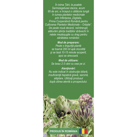 Ceai anghinare, 50 g, Fares 718504