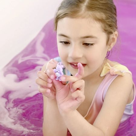 Bomba de baie cu figurina surpriza, Care Bears, +3 ani, 1 bucata, Glibbi 736605