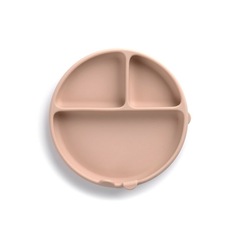 Farfurie BLW din silicon cu ventuza, Pale, 4 luni+, Jane