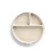 Farfurie BLW din silicon cu ventuza, Sand, 4 luni+, Jane 736660