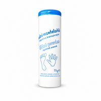 Pudra mentolata impotriva transpiratiei, 75 g, Mebra