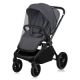 Carucior sport spatar reglabil 3 pozitii Mika Plus, pana la 22 kg, Gri, Lionelo 736799