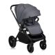 Carucior sport spatar reglabil 3 pozitii Mika Plus, pana la 22 kg, Gri, Lionelo 736795