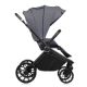 Carucior reversibil 3 in 1 cu landou si scoica Mika Plus, pana la 22 kg, Gri, Lionelo 736836