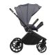 Carucior reversibil 3 in 1 cu landou si scoica Mika Plus, pana la 22 kg, Gri, Lionelo 736835