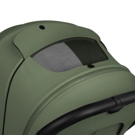Carucior reversibil 3 in 1 cu landou si scoica Mika Plus, pana la 22 kg, Verde, Lionelo 736918