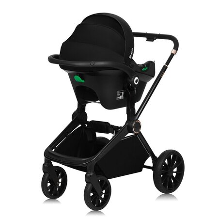 Carucior reversibil  3 in 1 cu landou si scoica Mika Plus, pana la 22 kg, Bej, Lionelo 736984
