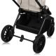 Carucior reversibil  3 in 1 cu landou si scoica Mika Plus, pana la 22 kg, Bej, Lionelo 736983