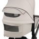 Carucior reversibil  3 in 1 cu landou si scoica Mika Plus, pana la 22 kg, Bej, Lionelo 736985