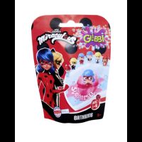 Bomba de baie cu figurina surpriza, Miraculous, +3 ani, 1 bucata, Glibbi