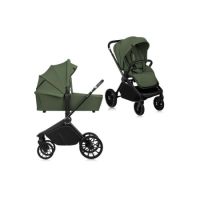 Carucior reversibil 2 in 1 cu landou si ventilatie 3D Mika Plus, pana la 22 kg, Verde, Lionelo