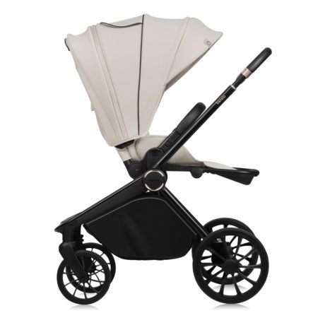 Carucior reversibil 2 in 1 cu landou si ventilatie 3D Mika Plus, pana la 22 kg, Bej, Lionelo 737092