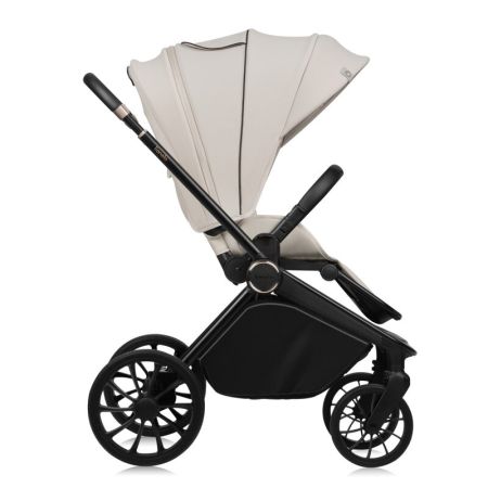 Carucior reversibil 2 in 1 cu landou si ventilatie 3D Mika Plus, pana la 22 kg, Bej, Lionelo 737097