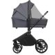 Carucior reversibil 2 in 1 cu landou si ventilatie 3D Mika Plus, pana la 22 kg, Gri, Lionelo 737126