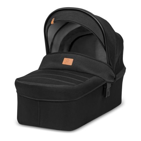 Carucior 3 in 1 cu multiple accesorii Bianka, pana la 22 kg, Negru, Lionelo 737176