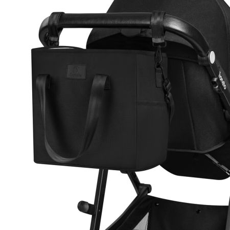 Carucior 3 in 1 cu multiple accesorii Bianka, pana la 22 kg, Negru, Lionelo 737173