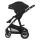 Carucior 3 in 1 cu multiple accesorii Bianka, pana la 22 kg, Negru, Lionelo 737163