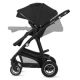 Carucior 3 in 1 cu multiple accesorii Bianka, pana la 22 kg, Negru, Lionelo 737165