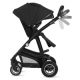 Carucior 3 in 1 cu multiple accesorii Bianka, pana la 22 kg, Negru, Lionelo 737167