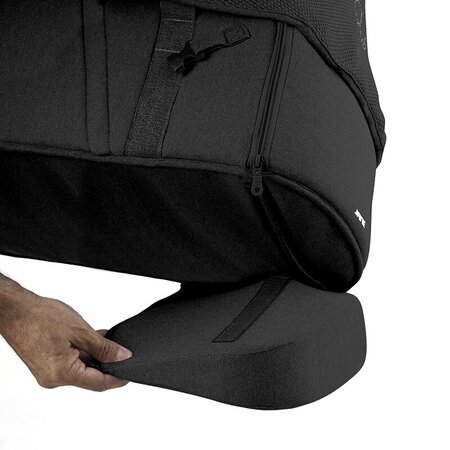 Landou portabil cu manere si salteluta, 0-9 kg, UFP50, Cold Black, Jane 737230
