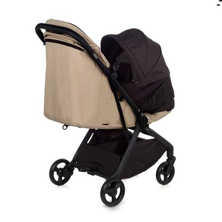 Landou portabil cu manere si salteluta, 0-9 kg, UFP50, Cold Black, Jane 737231