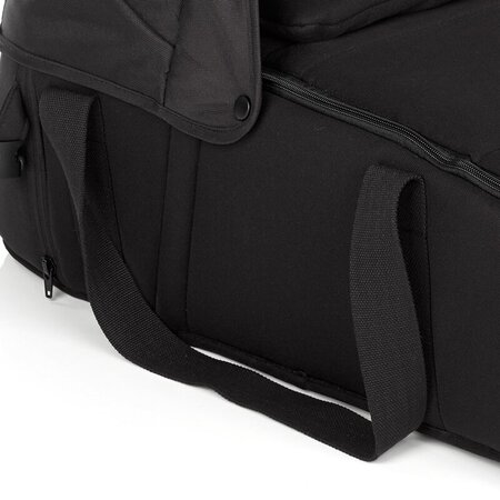 Landou portabil cu manere si salteluta, 0-9 kg, UFP50, Cold Black, Jane 737226