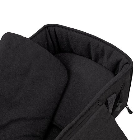 Landou portabil cu manere si salteluta, 0-9 kg, UFP50, Cold Black, Jane 737227