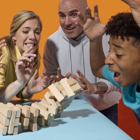 Joc Jenga, +6 ani, Hasbro 737189