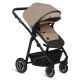 Carucior 3 in 1 cu multiple accesorii Bianka, pana la 22 kg, Bej, Lionelo 737197