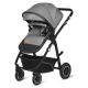 Carucior 3 in 1 cu multiple accesorii Bianka, pana la 22 kg, Gri, Lionelo 737253