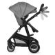 Carucior 3 in 1 cu multiple accesorii Bianka, pana la 22 kg, Gri, Lionelo 737247