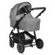 Carucior 3 in 1 cu multiple accesorii Bianka, pana la 22 kg, Gri, Lionelo 737251