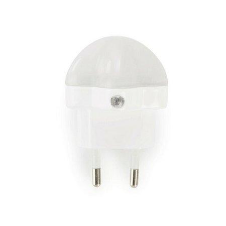 Lampa de veghe cu LED, senzor si lumina alba, Star, Alb, Jane 737293