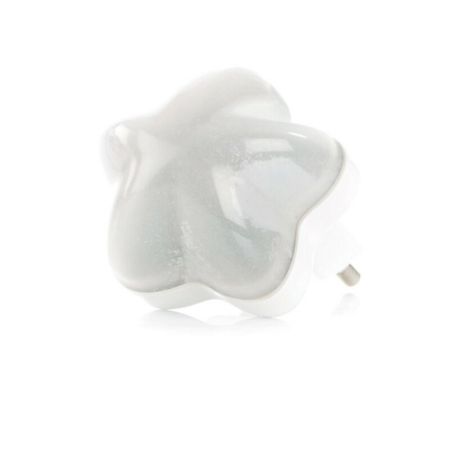 Lampa de veghe cu LED, senzor si lumina alba, Star, Alb, Jane