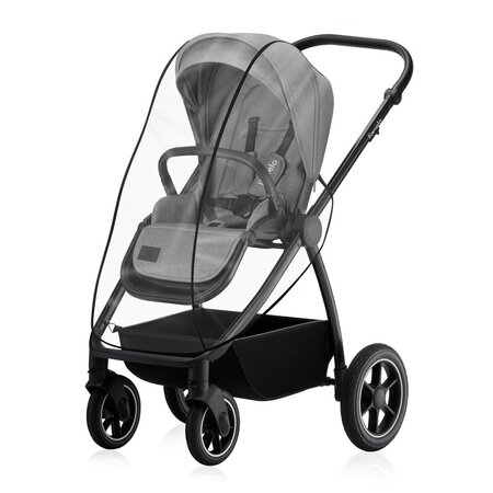 Carucior reversibil  3 in 1 cu multiple accesorii Meril, pana la 22 kg, Gri, Lionelo 737276