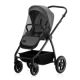 Carucior reversibil  3 in 1 cu multiple accesorii Meril, pana la 22 kg, Gri, Lionelo 737275