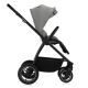 Carucior reversibil  3 in 1 cu multiple accesorii Meril, pana la 22 kg, Gri, Lionelo 737270
