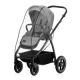 Carucior reversibil  3 in 1 cu multiple accesorii Meril, pana la 22 kg, Gri, Lionelo 737276