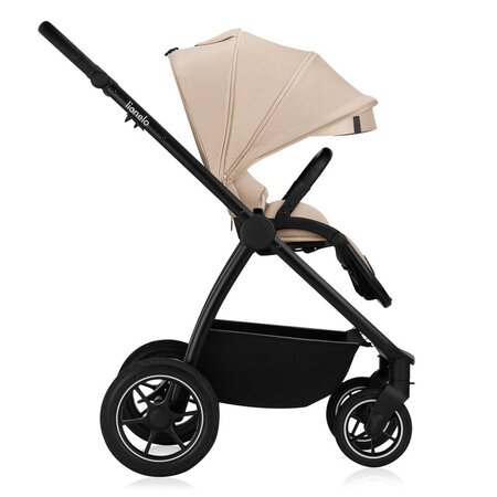 Carucior reversibil  3 in 1 cu multiple accesorii Meril, pana la 22 kg, Bej, Lionelo 737306