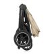 Carucior reversibil  3 in 1 cu multiple accesorii Meril, pana la 22 kg, Bej, Lionelo 737320