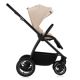 Carucior reversibil  3 in 1 cu multiple accesorii Meril, pana la 22 kg, Bej, Lionelo 737298
