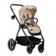 Carucior reversibil  3 in 1 cu multiple accesorii Meril, pana la 22 kg, Bej, Lionelo 737300