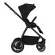 Carucior reversibil  2 in 1 cu multiple accesorii Meril, pana la 22 kg, Negru, Lionelo 737335