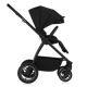 Carucior reversibil  2 in 1 cu multiple accesorii Meril, pana la 22 kg, Negru, Lionelo 737334